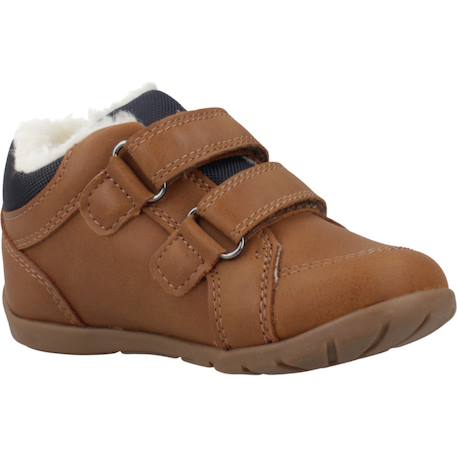 Basket garçon modèle b elthan boy Bleu c0735+Marron cr62g 11 - vertbaudet enfant 