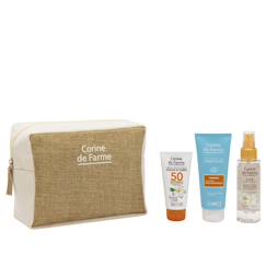 Puériculture-Trousse solaire essentiels voyage SP50 avec soins hydratants