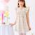 Robe cérémonie  fleurie liberty   appoline Bleu fleuri rose vert+Jaune rose bleu 9 - vertbaudet enfant 