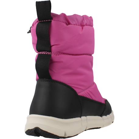 Bottes fille modèle j flexyper girl b ab Noir+Rose 9 - vertbaudet enfant 