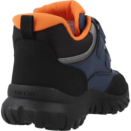 Basket garçon modèle j simbyos boy b abx Bleu c0057+Marron c0034 3 - vertbaudet enfant 