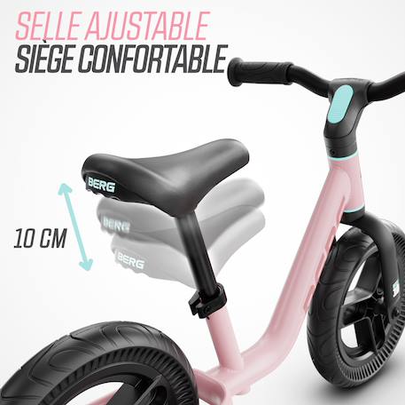 Draisienne pour enfants, 2+ ans, 10 pouces, moov 10 vert Blue+Green+Pink 16 - vertbaudet enfant 