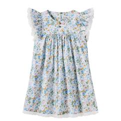 Robe cérémonie  fleurie liberty   appoline  - vertbaudet enfant