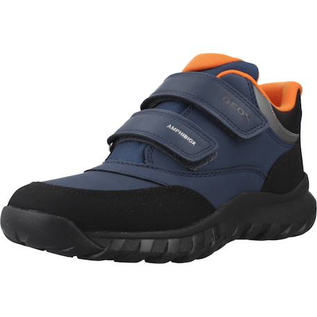 Basket garçon modèle j simbyos boy b abx Bleu c0057+Marron c0034 4 - vertbaudet enfant 