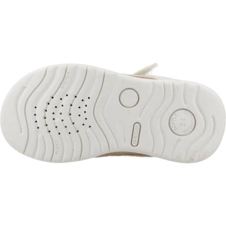 Sandales enfant fille en cuir macchia Blanc c0459 6 - vertbaudet enfant 