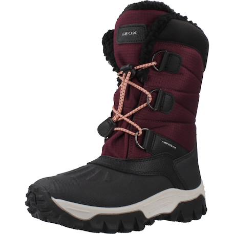 Bottes fille modèle j himalaya girl b ab Bordeaux 4 - vertbaudet enfant 
