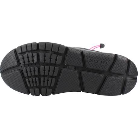 Bottes fille modèle j flexyper girl b ab Noir+Rose 6 - vertbaudet enfant 