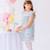 Robe cérémonie  fleurie liberty   appoline Bleu fleuri rose vert+Jaune rose bleu 6 - vertbaudet enfant 
