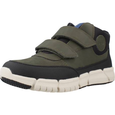 Basket garçon modèle j flexyper boy Bleu c4002+Vert c3009 10 - vertbaudet enfant 