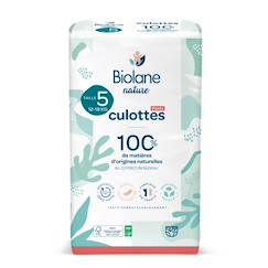 -Couches-culottes écologiques taille 5 (12 à 18 kg) - 40 couches