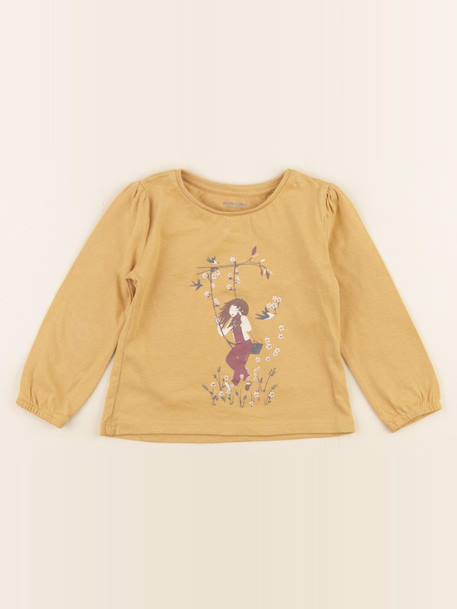 Tee-shirt - 2 ans Jaune 1 - vertbaudet enfant 