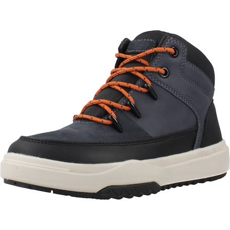 Basket garçon modèle j bunshee boy b abx Bleu c4008+Marron c6002+Vert c3009 4 - vertbaudet enfant 