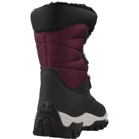 Bottes fille modèle j himalaya girl b ab Bordeaux 3 - vertbaudet enfant 