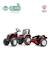Tracteur à pédales avec remorque Bleu New Holland+Rouge Massey Ferguson+Rouge nacré 16 - vertbaudet enfant 