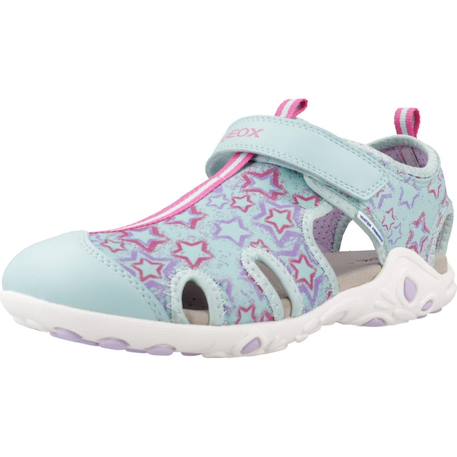 Sandales fille modèle j s.whinberry g. C Rose c8n4a+Vert c4a8r 10 - vertbaudet enfant 