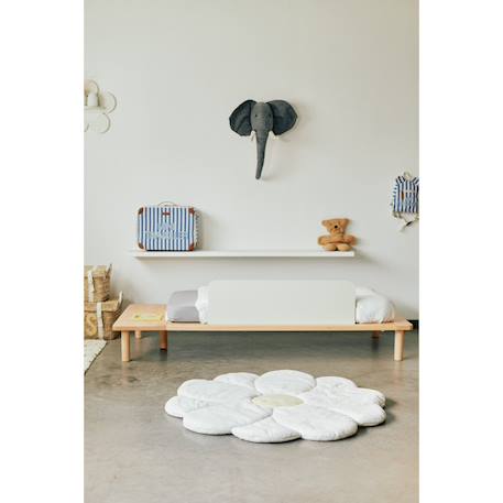 Lit bébé évolutif sommier à lattes à hauteur réglable 70x140cm Naturel+Noir+Terre argile 6 - vertbaudet enfant 