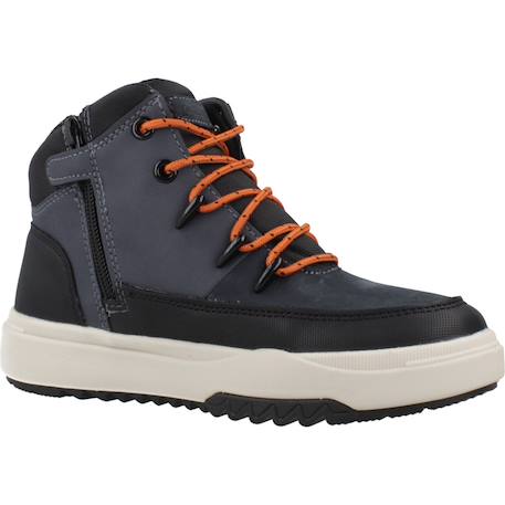 Basket garçon modèle j bunshee boy b abx Bleu c4008+Marron c6002+Vert c3009 5 - vertbaudet enfant 