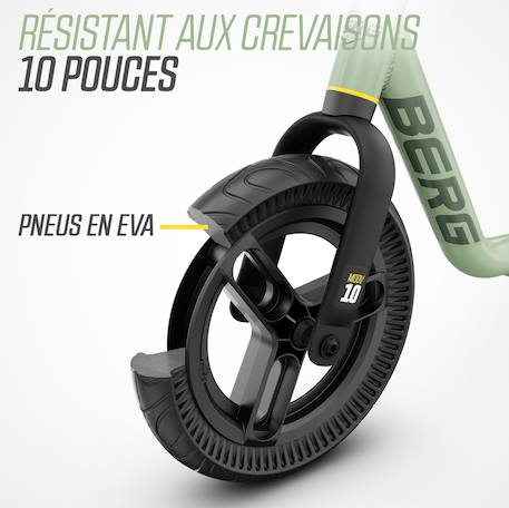 Draisienne pour enfants, 2+ ans, 10 pouces, moov 10 vert Blue+Green+Pink 9 - vertbaudet enfant 