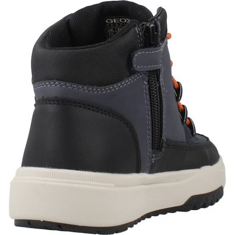 Basket garçon modèle j bunshee boy b abx Bleu c4008+Marron c6002+Vert c3009 3 - vertbaudet enfant 