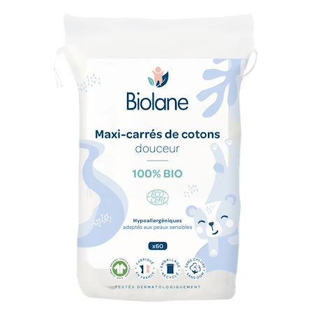 Cotons douceur 100% bio X150+X60 7 - vertbaudet enfant 