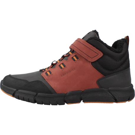 Bottes garçon modèle j flexyper boy b abx Marron c8353+Marron c9241+Vert c0498 2 - vertbaudet enfant 