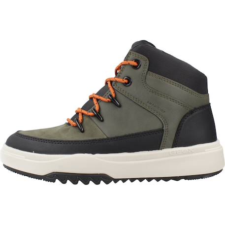 Basket garçon modèle j bunshee boy b abx Bleu c4008+Marron c6002+Vert c3009 14 - vertbaudet enfant 