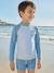 Ensemble manches longues short anti UV bleu azur 7 - vertbaudet enfant 