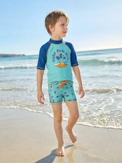 -Ensemble de bain garçon T-shirt anti-UV + short