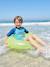 Ensemble de bain garçon T-shirt anti-UV + short bleu turquoise/pétrole 8 - vertbaudet enfant 