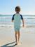 Ensemble de bain garçon T-shirt anti-UV + short bleu turquoise/pétrole 9 - vertbaudet enfant 