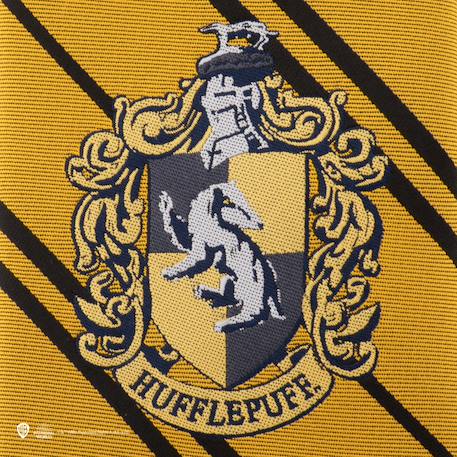 Cravate écusson tissé poufsouffle enfants - harry potter Jaune 5 - vertbaudet enfant 