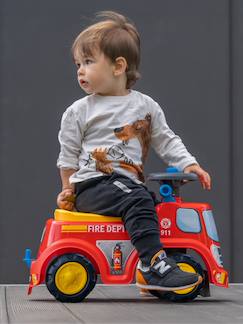 Jouet-Porteur avec assise ouvrante et volant directionnel avec klaxon