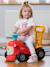 Porteur Tracteur avec barre d'aide à la marche ergonomique Rouge+Vert Claas+Vert vintage 1 - vertbaudet enfant 