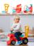 Porteur Tracteur avec barre d'aide à la marche ergonomique Rouge+Vert Claas+Vert vintage 3 - vertbaudet enfant 