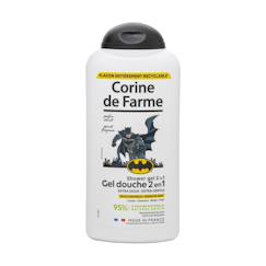 Puériculture-Gel douche enfant 2 en 1 corps et cheveux parfum abricot Batman