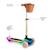 Trottinette 3 roues led pour enfant Beige+Rosa 6 - vertbaudet enfant 