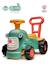 Porteur Tracteur avec barre d'aide à la marche ergonomique Rouge+Vert Claas+Vert vintage 16 - vertbaudet enfant 