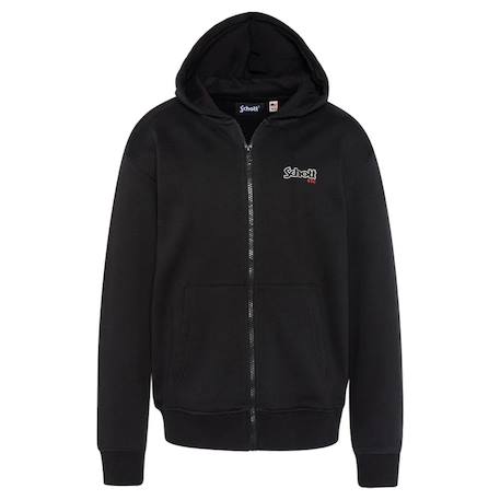 Sweat zippé à capuche Marine+Noir+Orange+Rouge 3 - vertbaudet enfant 