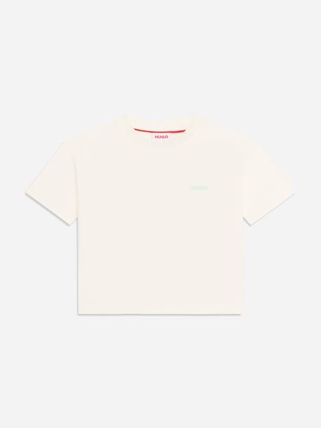 T-shirt  à manches courtes Blanc 1 - vertbaudet enfant 