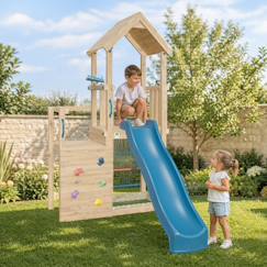 Jouet-Jeux de plein air-Aire de jeux avec toboggan agile xplorer
