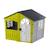 Maisonnette cabane storm plastique Blanc - gris - vert citron 1 - vertbaudet enfant 