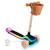 Trottinette 3 roues led pour enfant Beige+Rosa 5 - vertbaudet enfant 