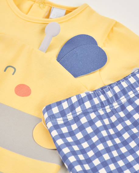 Maillot de bain bébé Jaune 6 - vertbaudet enfant 