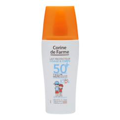 Puériculture-Lait solaire enfant SPF50+ visage et corps sans parfum