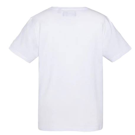 T-shirt imprimé à manches courtes Blanc+Bleu+Gris chiné+Marine+Noir+Orange+Vert 3 - vertbaudet enfant 