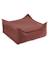 Pouf extérieur enfant carré coussin de sol outdoor Azure+Dune+Herba+Pomegranate+Seashell+Terra 19 - vertbaudet enfant 