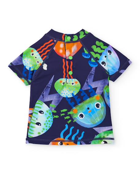 Haut de maillot de bain garçon Bleu 2 - vertbaudet enfant 