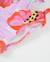 Maillot de bain fille en maille avec applications en relief Rose 4 - vertbaudet enfant 
