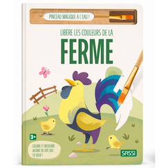 Coloriage à l'eau pinceau magique  - vertbaudet enfant