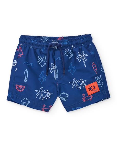 Bébé-Maillot de bain, accessoires de plage-Maillot de bain pour garçon en toile avec tissu léger